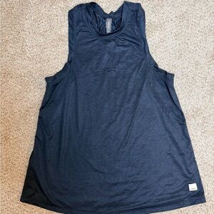 Vuori Navy Relaxed Tank - Size XS